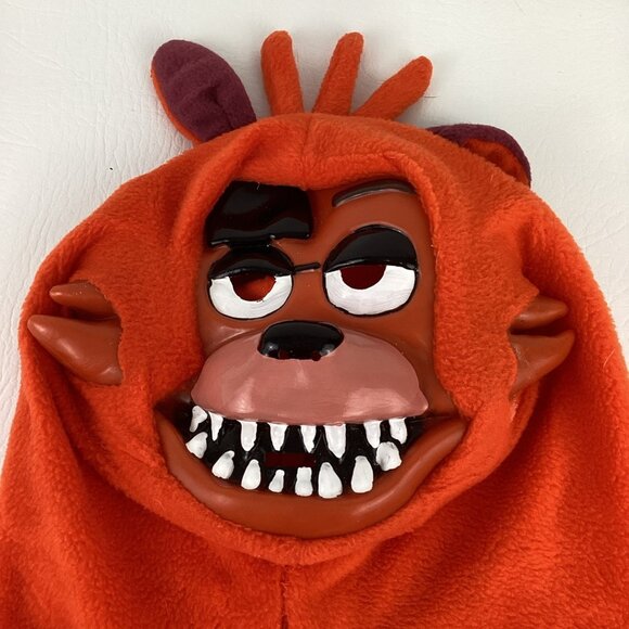 Five Nights At Freddy's Foxy Pirate Costume Mask Hood Halloween 2018 Rubies FNAF - Picture 2 of 7